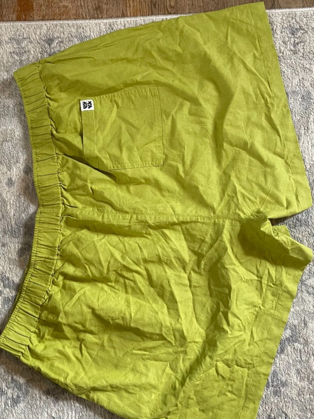 Lucy & Yak Lime Green Button-Down Shirt - Picture 7 of 10